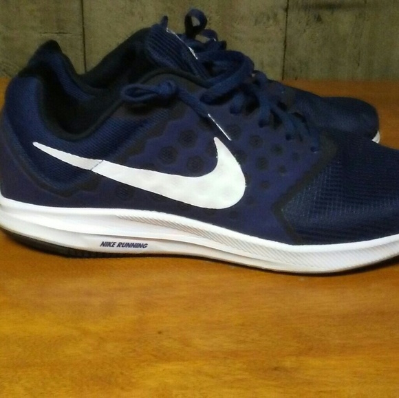 nike shoes blue white